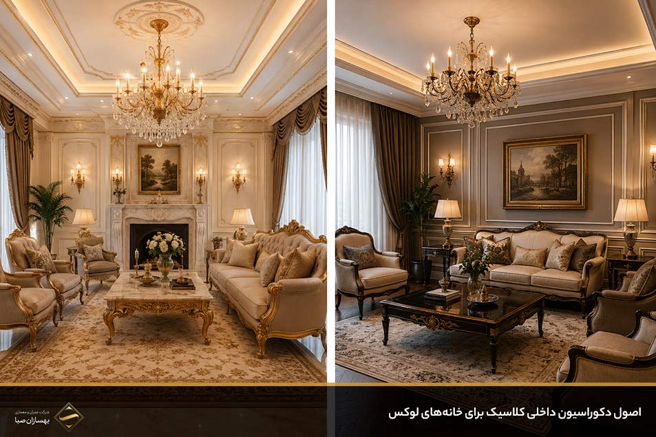 دکوراسیون داخلی کلاسیک